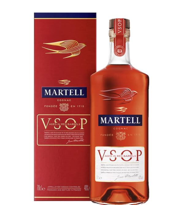 Martell VSOP Aged in Red Barrels Cognac - Image 2