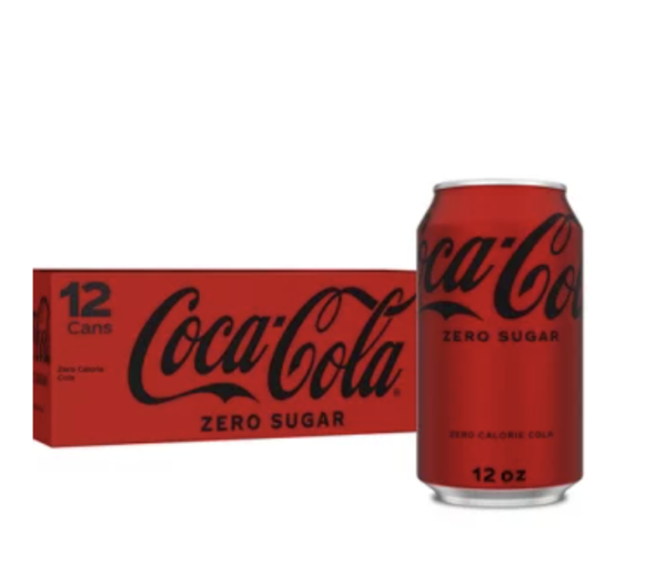 Coca-Cola Zero Sugar – 12pk/12 fl Oz Cans