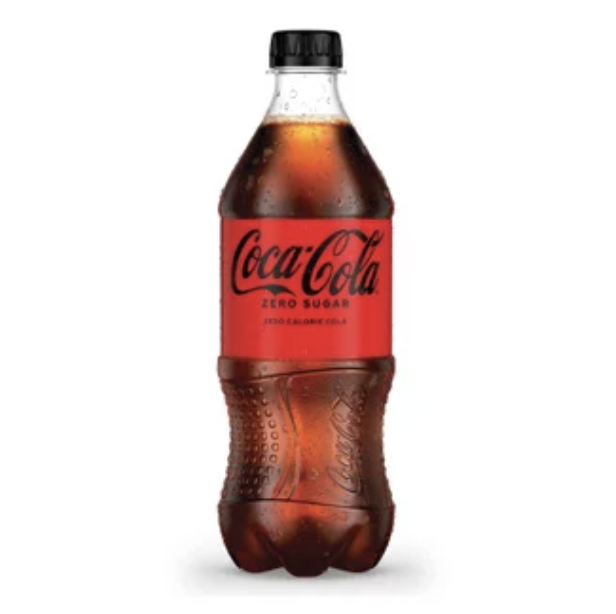 Coca-Cola Zero Sugar – 20 fl oz Bottle