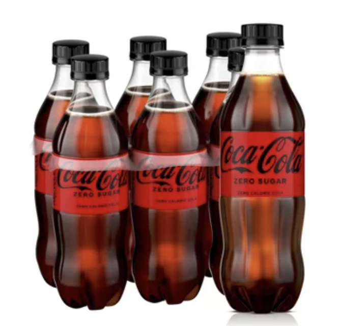 Coca-Cola Zero Sugar – 6pk/16.9 fl Oz Bottles