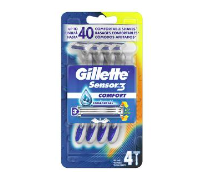 Gillette Sensor 3 Smooth Disposable Razors