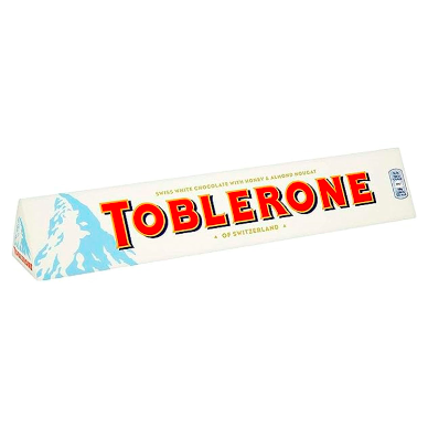 Toblerone White Choc Bar