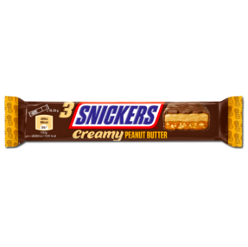 Snickers Creamy Peanut Butter Trio