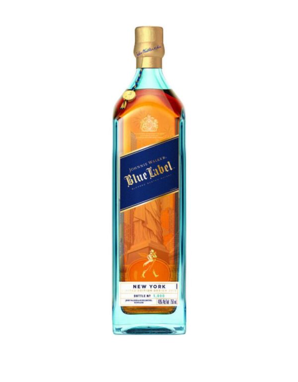 Johnnie Walker Blue Label Blended Scotch Whisky, New York